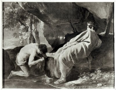 Midas at the Source of the River Pactolus by Nicolas Poussin